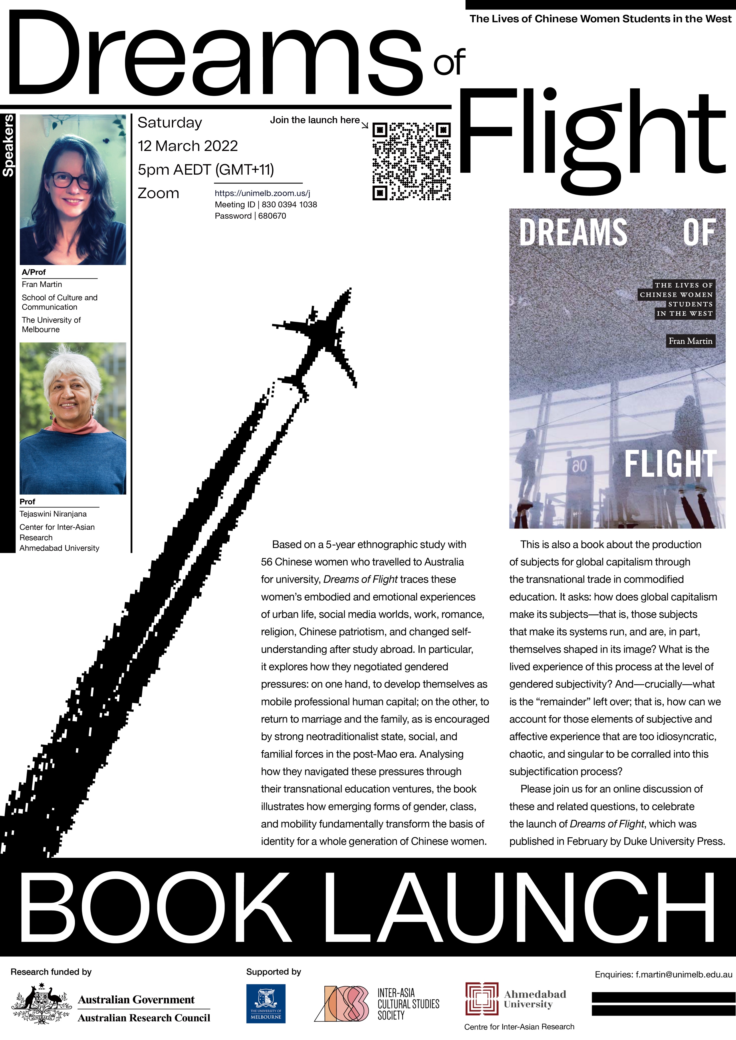 Book Launch: Dreams of Flight